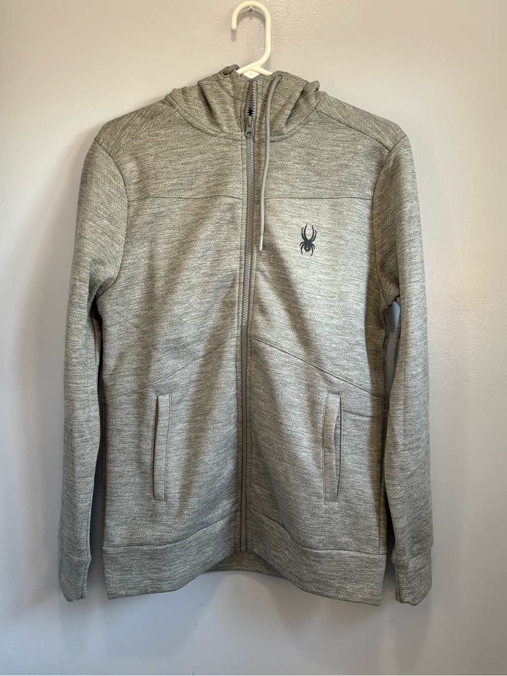 Spyder Active Men's Full-Zip Performance Hoodie Grey Small
NWT